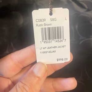 Coach Leather Jacket